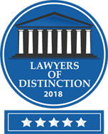 Accolade: Lawyers of Distinction 2018