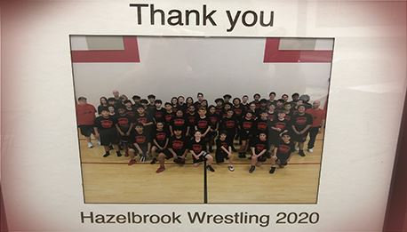 Thank You, Hazelbrook Wrestling