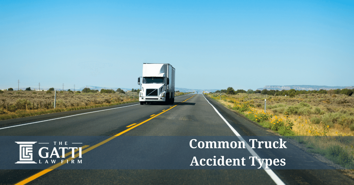 Common Truck Accident Types