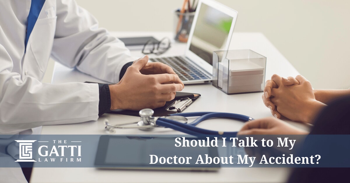 Should I Talk to My Doctor About My Accident?