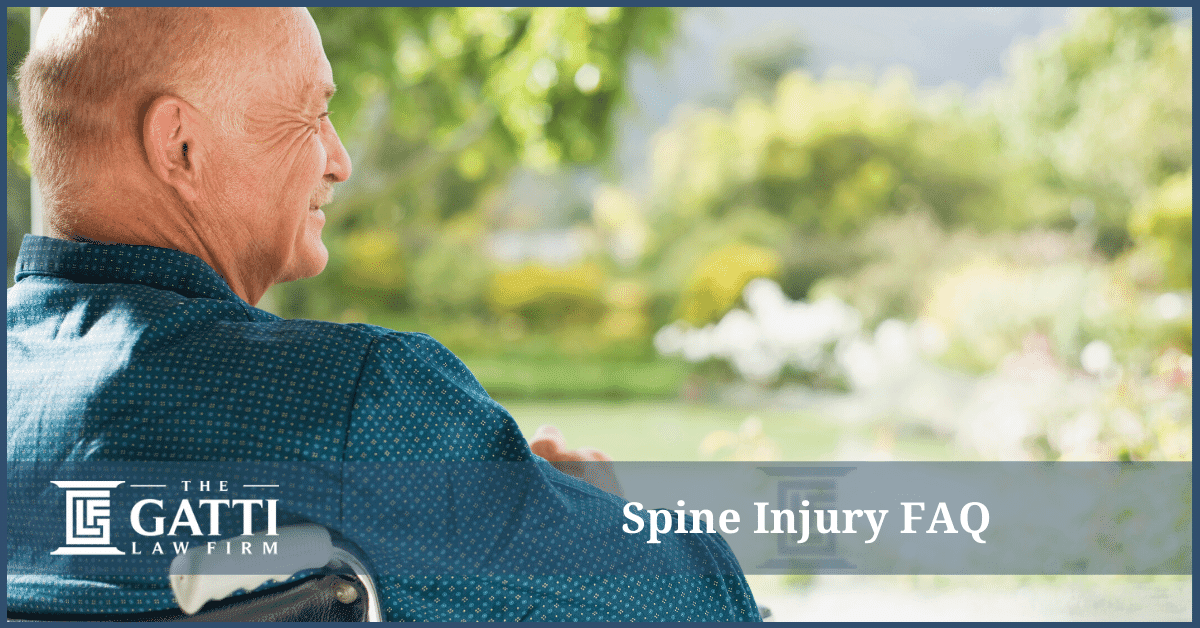 Spine Injury FAQ