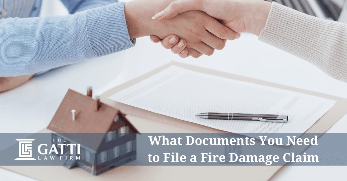 What Documents You Need to File a Fire Damage Claim