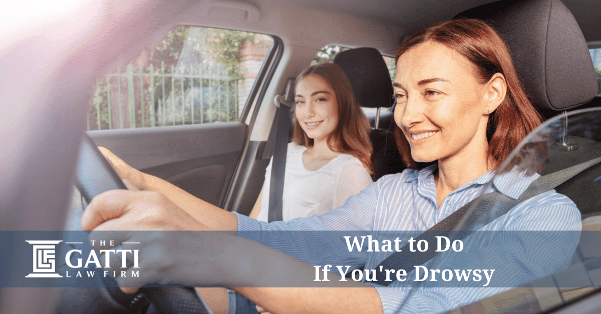 What to Do If You’re Drowsy