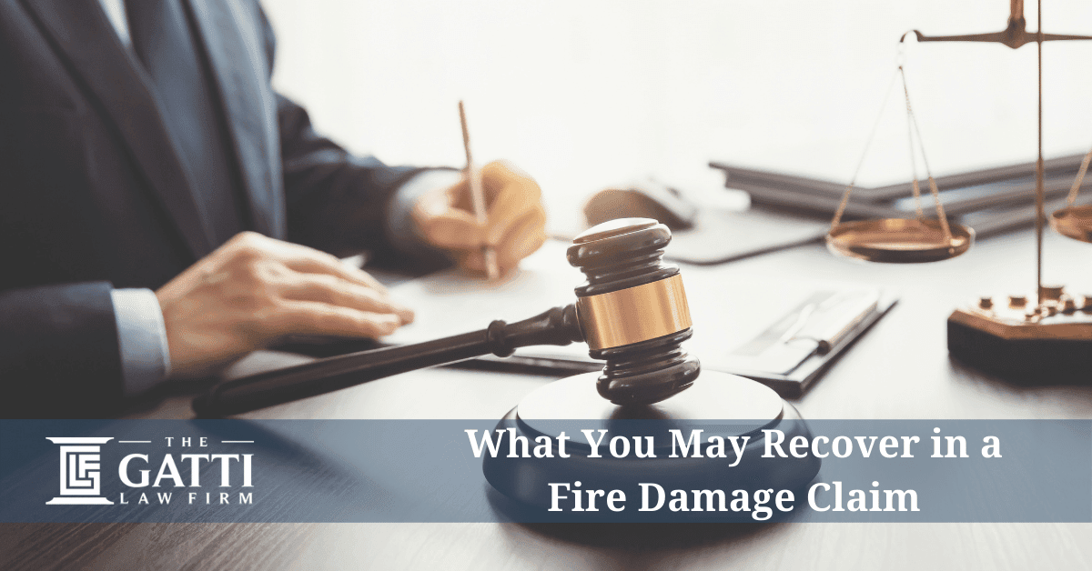 What You May Recover in a Fire Damage Claim
