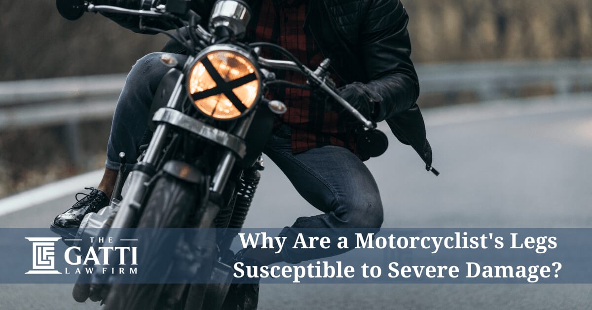Why Are a Motorcyclist’s Legs Susceptible to Severe Damage?